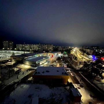 1-к с панорамным видом, ниша + 2 балкона (под ремонт) 38 м²