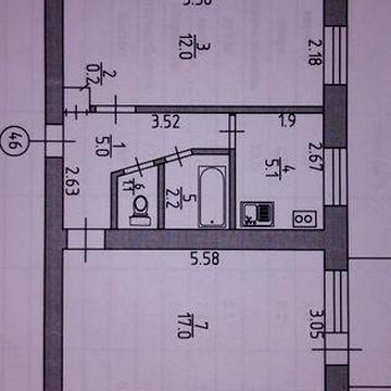 Продам 2 кімнату квартиру в центрі Ізюма