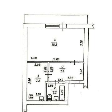 Довгострокова оренда 1к Квартира Скворцова вулиця
