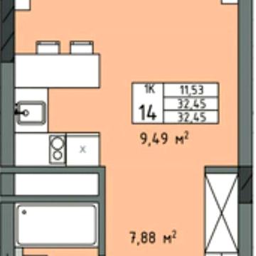 Продаж 1к Квартира Трускавецька вулиця ЖК ул. Трускавецкая, 48