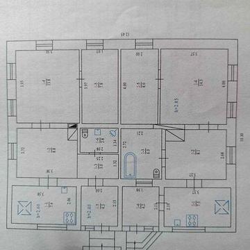 Центр ТОРГ ділянка 11,6 соток будинок 96 кв + гараж цегляний на 2 авто