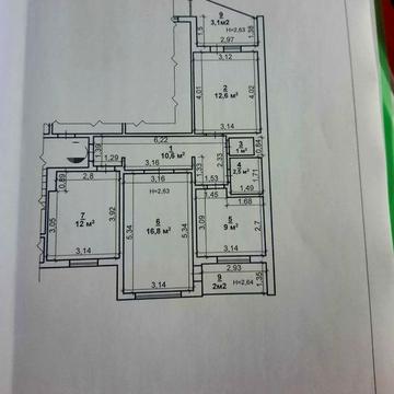 Продам квартиру румунського планування