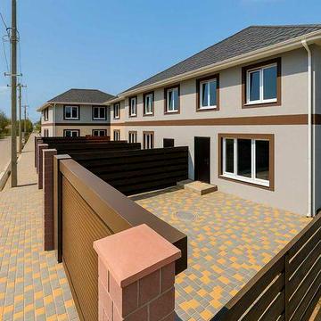 Таунхаус біля моря | 60 м² | Приватна ділянка