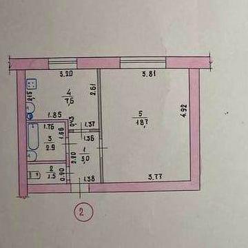 Продам 1 комнатную квартиру район 8 школы