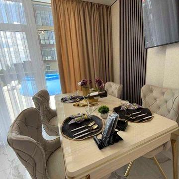 ЖК Менхеттен 2 к квартира на Філатова з власною терасою(60м)  басейном ЖК Манхеттен