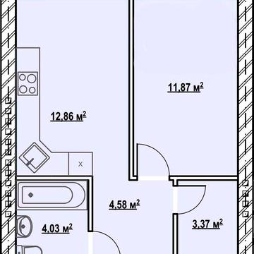 Квартира в Ірпені в новобудові по ціні $700/м2 ! ЖК Comfort Hall