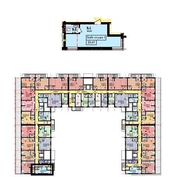 Щасливе смарт квартира в цоколі ЖК 7Я