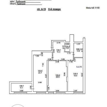 Продаж 2к Квартира Лінкольна Авраама вулиця