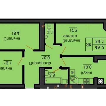 Трикімнатна квартира в Резиденции ЖК Софія Резиденс