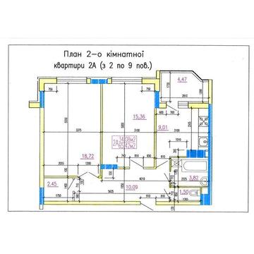 Продаж 2к Квартира Тараскова вулиця ЖК ул. Тараскова, 11А, 11Б