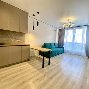 Евро 2 х ком квартира, кухня 24м2, Центральный Парк, ул Выговского ЖК Чехов парк