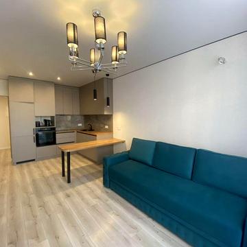 Евро 2 х ком квартира, кухня 24м2, Центральный Парк, ул Выговского ЖК Чехов парк