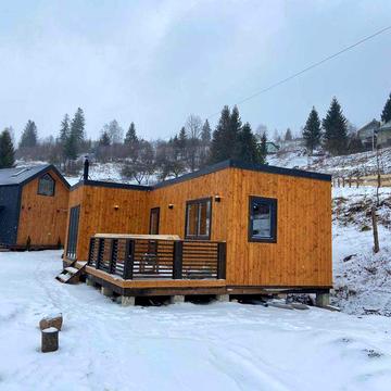 Під ключ 700$/м2 ‼️Каркасний будинок 40 м2 з двома терасами