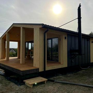 Будинок  52м2 +18,5 м2 тераса .Будуємо під ключ з фундаментом.