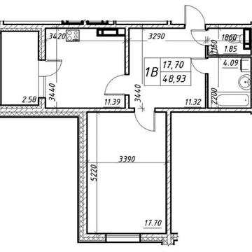 1к квартира ремонт Навігатор 2, Коноплянська 22 Оболонський DI ЖК Навігатор 2