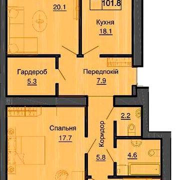 Затишна 3к квартира 105 м2 чекає жк Софія Резиденс з документами ЖК Резиденс