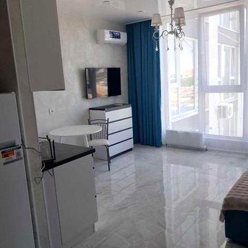 ТАИРОВО Студия Продам однокомнатная Евроремонт Средний этаж