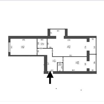 2-кімнатна квартира, заг площа 97,5м2 в новобудові ЖК 777