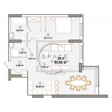 Продаж 2-х квартири 85 м2 ЖК Edelweiss вул Звіринецька 72 Печерськ ЖК Edelweiss House
