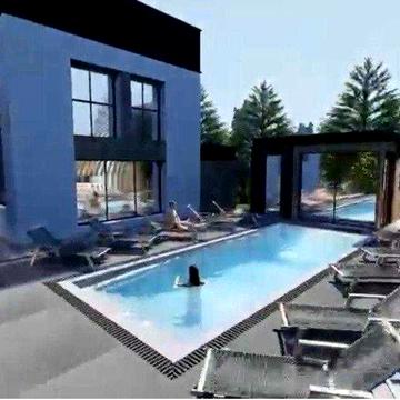 Приватний будинок у Микуличині . Закрита територія . 1 лінія від річки