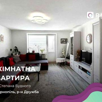 2-к. квартира з ремонтом та меблями за вул. Степана Буд