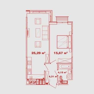 Велика однушка. ЖК "Crystal Avenue". 4 черга. Поруч парк із озером