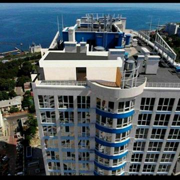 Пентхаус 2 яруса Новый Берег Терраса 45 м² Панорама Море Парк Юность ЖК Новый берег
