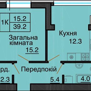без % РЕЗИДЕНС продаж 1 кім  квартири 41м2 з ДОКУМЕНТАМИ ЖК Софія  Резиденс