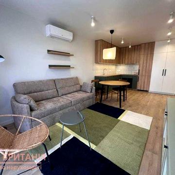 Сучасна, видова 1к квартира 41м2, ЖК Нова Англія, будинок Ньюкасл