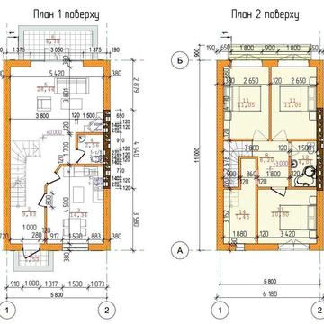Продаж таунхаусів в місті, локація неподалік центру / 120м2
