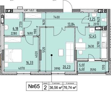 Продам 2-х кімнатну квартиру по вул. Рудненська 8 ЖК Ріел Сіті