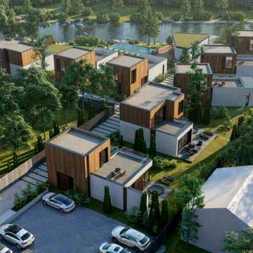 Котедж 89,38 м2 , с.Микуличин, Levada pool deluxe home and residence