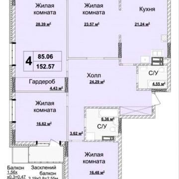 Продажа, ЖК Новопечерские Липки 151 м2,собственник,без ремонта ЖК Новопечерские Липки
