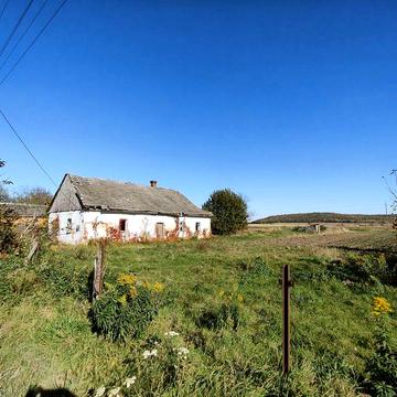 Понад 40 соток землі зі старим будинком в мальовничому селі.