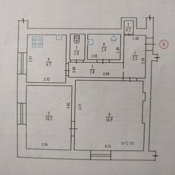 Квартира 2 кімнатна м. Карлівка Полтавська обл.
