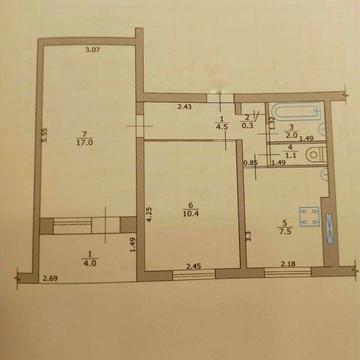 2х кімнатна квартира