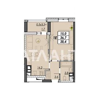 Продаж 1к Квартира Овідіопольська дорога