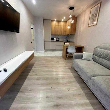 Здам видову 1-кімнатну квартиру з ремонтом у ЖК Нова Англія, Голосієво