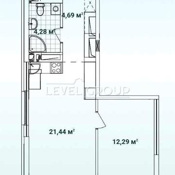 Продаж однокімнатної квартири без% Варшавський 3 ЖК варшавський 3