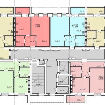 ЖК Левада-2-Лучшая планировка и цена за 2-комнатную 61м2 ВАРИАНТЫ!