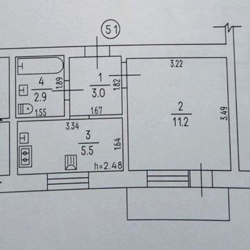 Продаж 1-кімнатної квартира