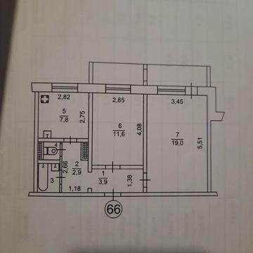 Продам 2к квартиру Кам‘янське 8/9 індивідуальне опалення
