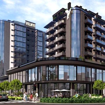 Квартира в ЖК Vilnyi, панорамнівікна, паркінг, басейн Жк vilnyi