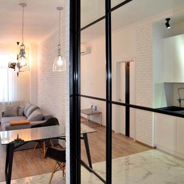 С 1.01 стильная квартира в жк Санторини