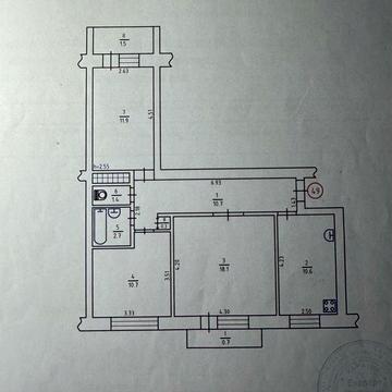 Продам трикімнатну квартиру від власника + кладова на поверсі!