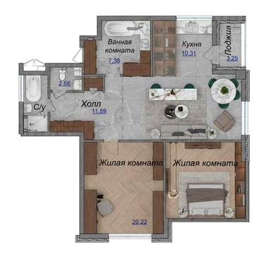 БЕЗ% Продажа 3к квартиры 92м2 ЖК Новопечерские Липки ЖК Новопечерские Липки