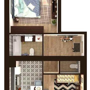 Продаж з ремонтом 50,1 кв.м під квартиру офіс оренду. Без комісіЇ ЖК Мандарин