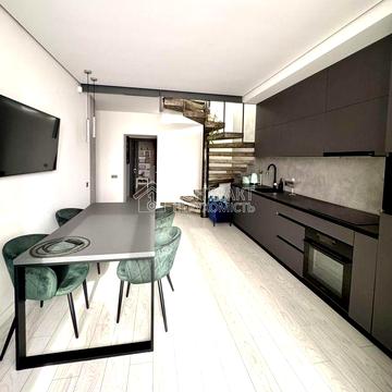 Продажа 2х уровневая квартира, Дача,55, Жуковского, евроремонт ЖК Времена года