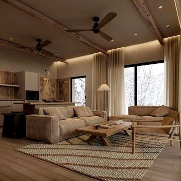 Будинок на Новий Рік в Карпатах