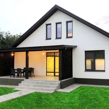 Сдам стильный новый дом у воды в эко стиле. Самаровское направление.